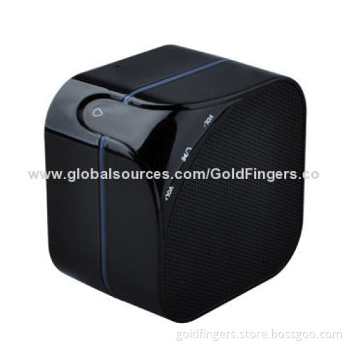 Portable Wireless Bluetooth Speaker with Lights, Handsfree, Mic, 3W x 1/Big Sound Box, NFC, 500mA